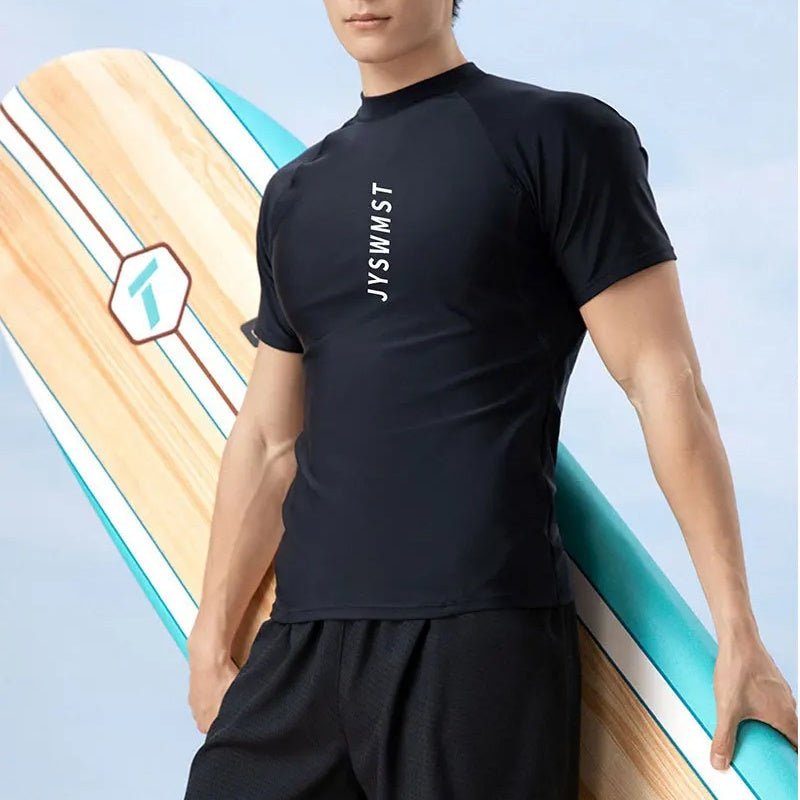 Men's Plus Size Swimsuit Set | Patterned Top and Trunks Canada | M-4XL