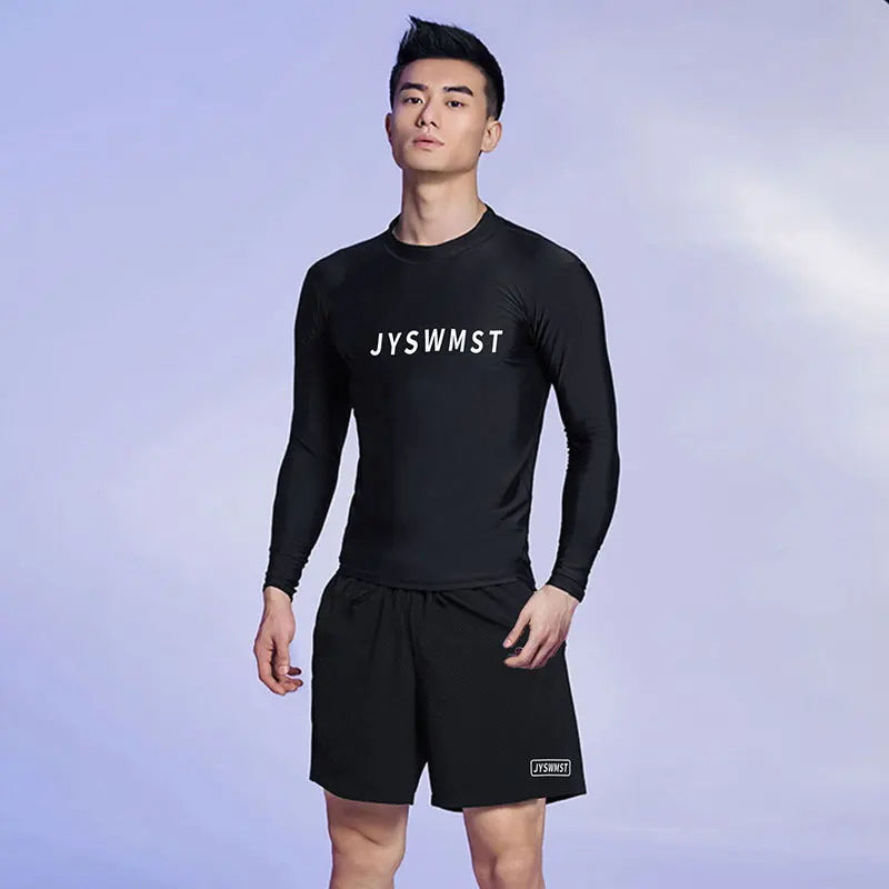 Men's Plus Size Swimsuit Set | Patterned Top and Trunks Canada | M-4XL