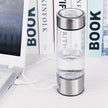 Hydrogen Water Bottle Generator – Electric Rechargeable Antioxidant Hydrogen-Rich Water Maker | 500ml Borosilicate Glass