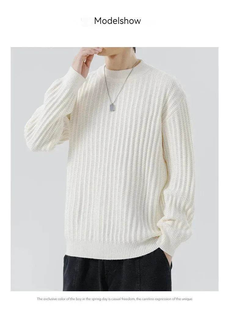 Knitwear Sweater with Crewneck Pullover top