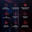 TWS Wireless Gaming Earbuds True Wireless Bluetooth earphone E-sports in-ear device low latency