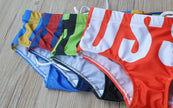 Low-Waisted Trunks Beach Swimwear