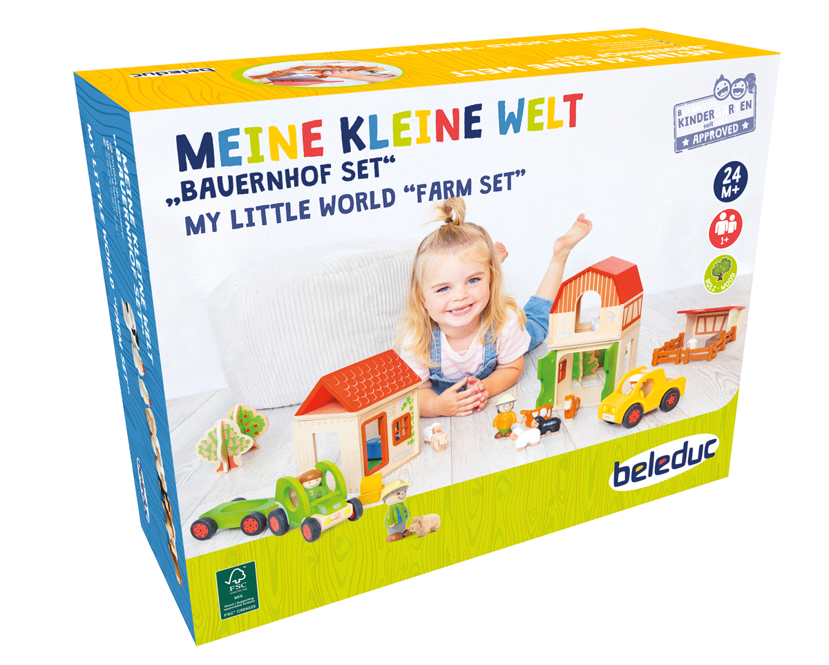 Beleduc - MY LITTLE WORLD FARM SET