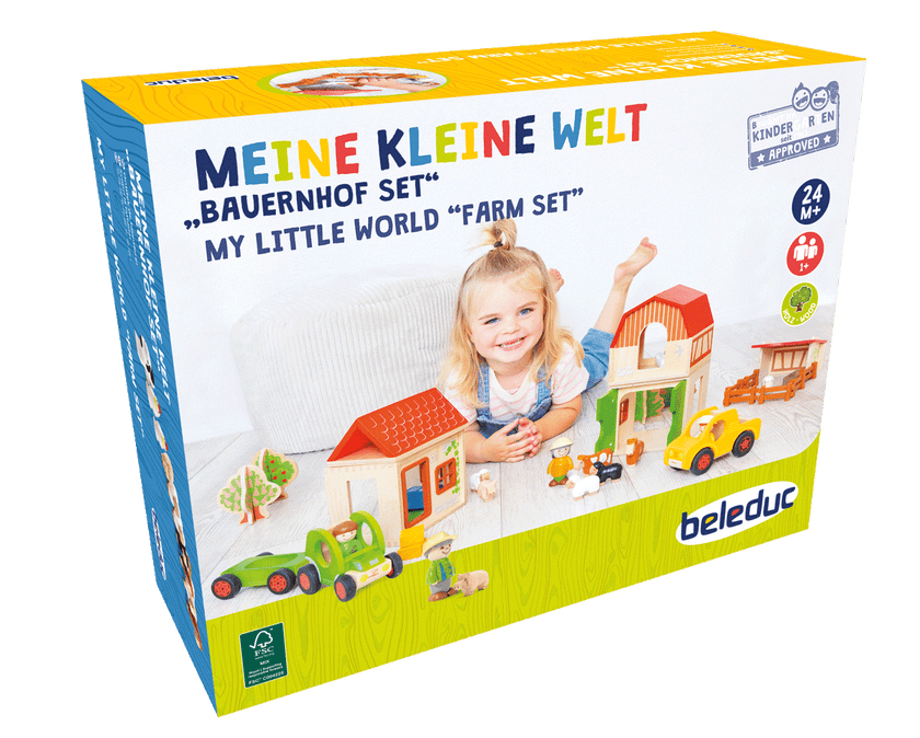 Beleduc - MY LITTLE WORLD FARM SET