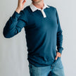 Unisex/Men's Bamboo Rugby Style Shirt | Sage