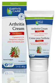 Earth's Care - Arthritis Cream - Capsaicin 0.1% (68g)