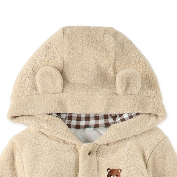 西松屋 ELFINDOLL くまチェック使いバギーオール 正規品