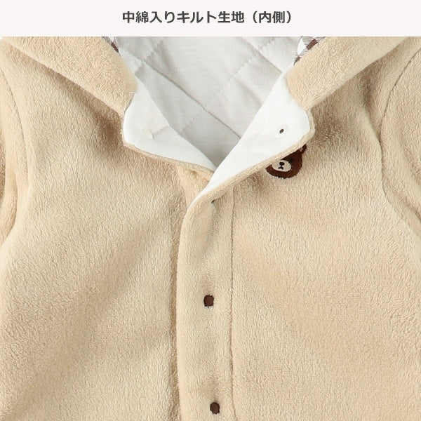 西松屋 ELFINDOLL くまチェック使いバギーオール 正規品