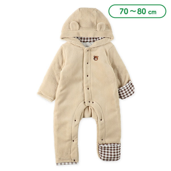 西松屋 ELFINDOLL くまチェック使いバギーオール 正規品