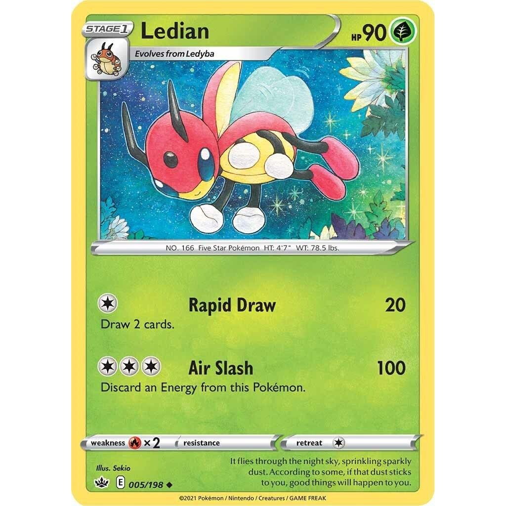 Ledian (005/198) (SWSH06)