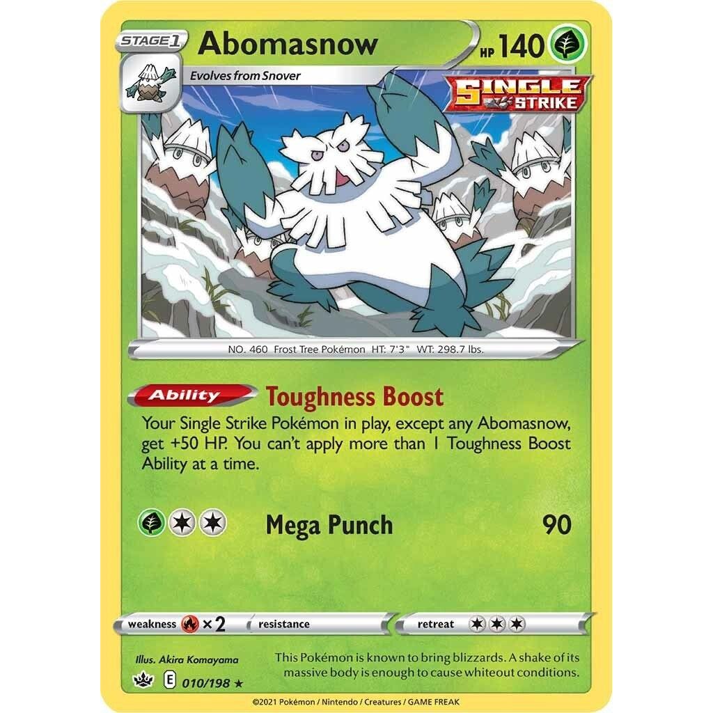 Abomasnow (010/198) (SWSH06)