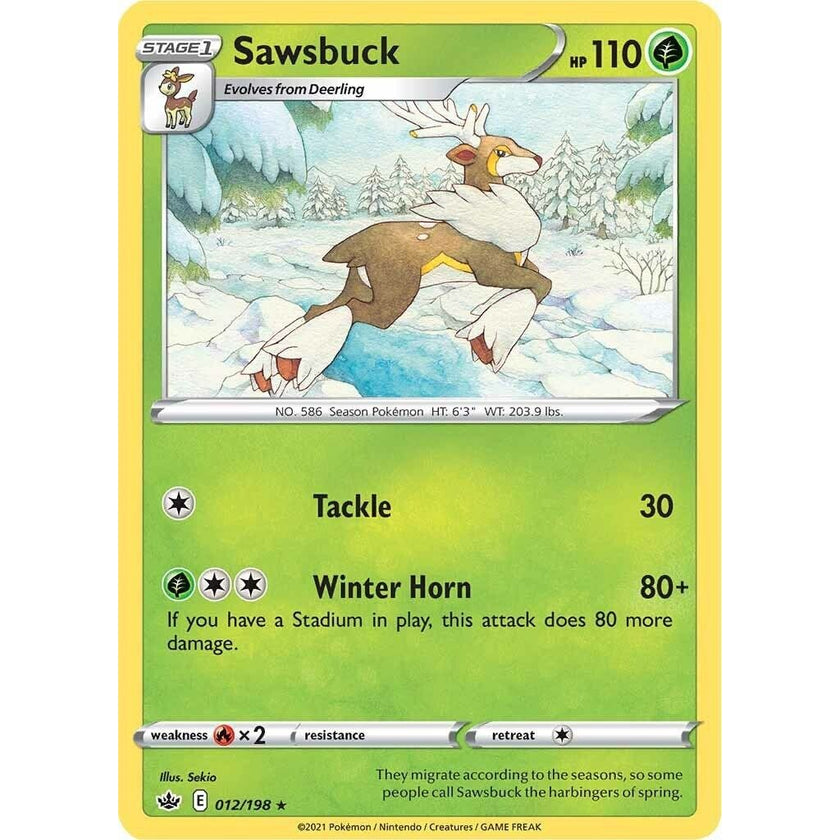 Sawsbuck (012/198) (SWSH06)
