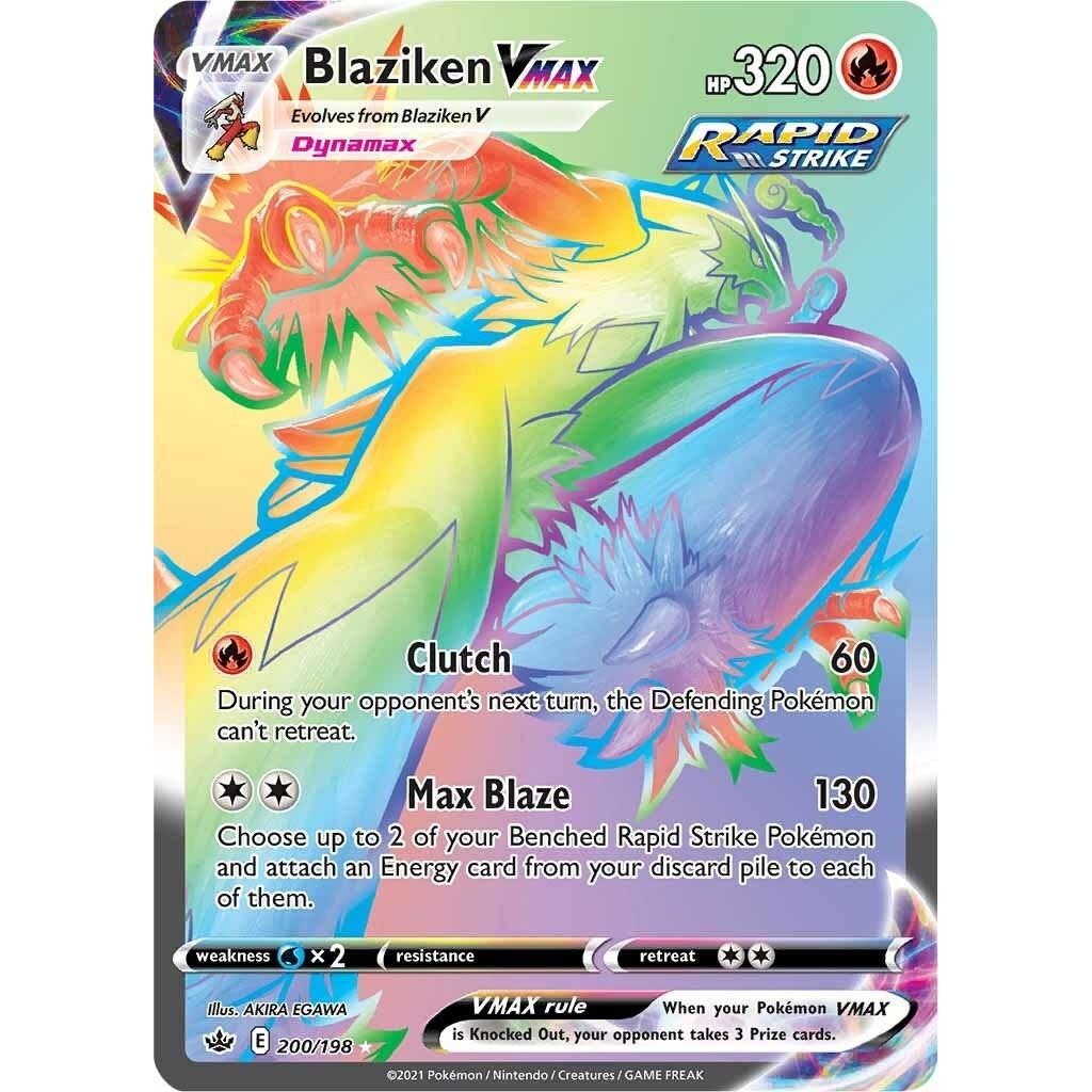 Blaziken VMAX (Secret) (200/198) (SWSH06)