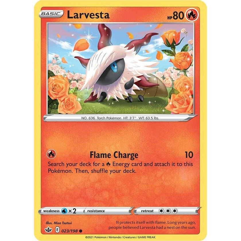Larvesta (023/198) (SWSH06)