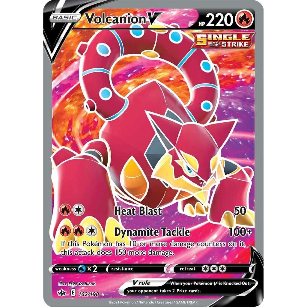 Volcanion V (Full Art) (162/198) (SWSH06)
