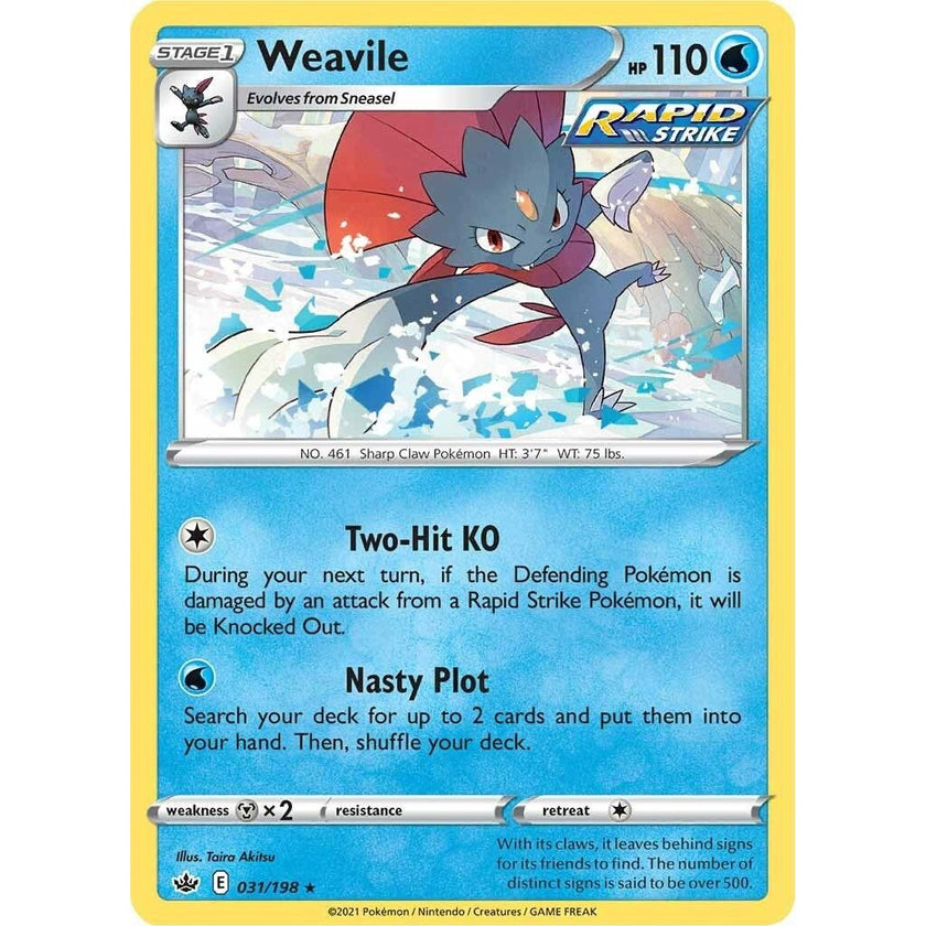 Weavile (031/198) (SWSH06)
