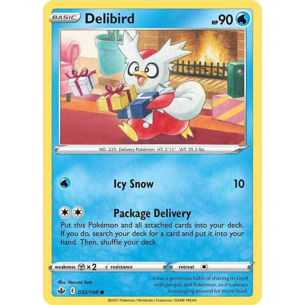 Delibird (032/198) (SWSH06)