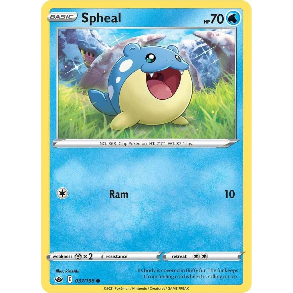 Spheal (037/198) (SWSH06)