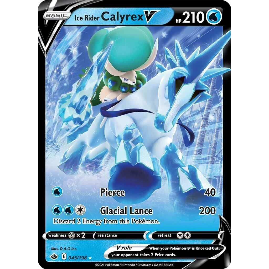 Ice Rider Calyrex V (045/198) (SWSH06)