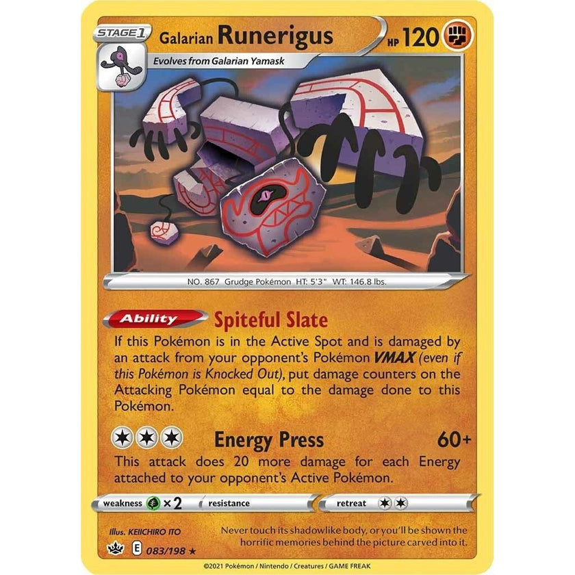 Galarian Runerigus (083/198) (SWSH06)