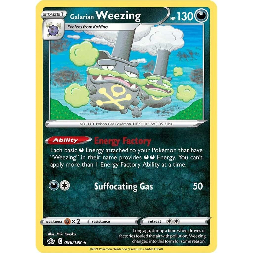 Galarian Weezing (096/198) (SWSH06)