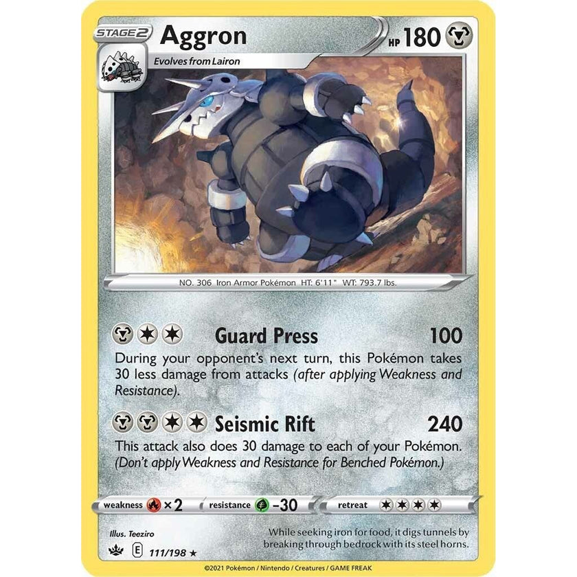 Aggron (111/198) (SWSH06)