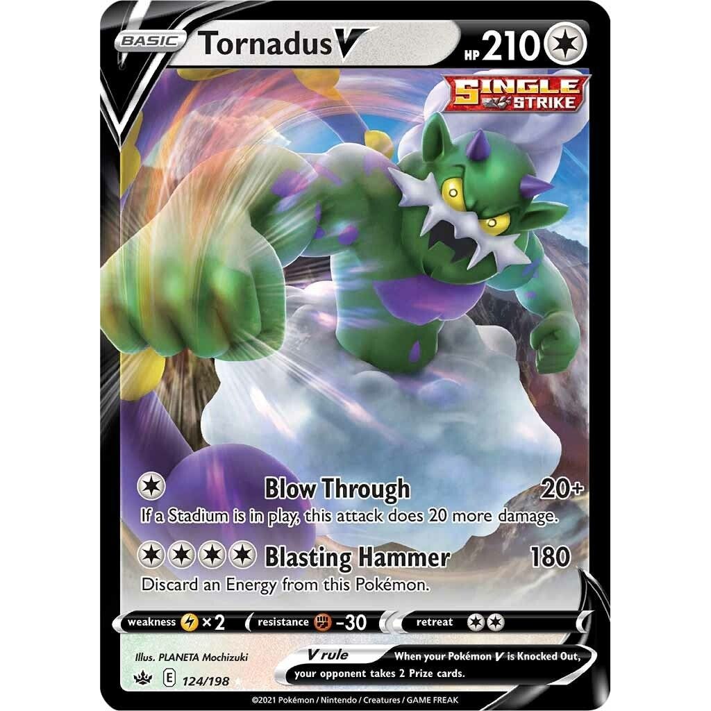 Tornadus V (124/198) (SWSH06)