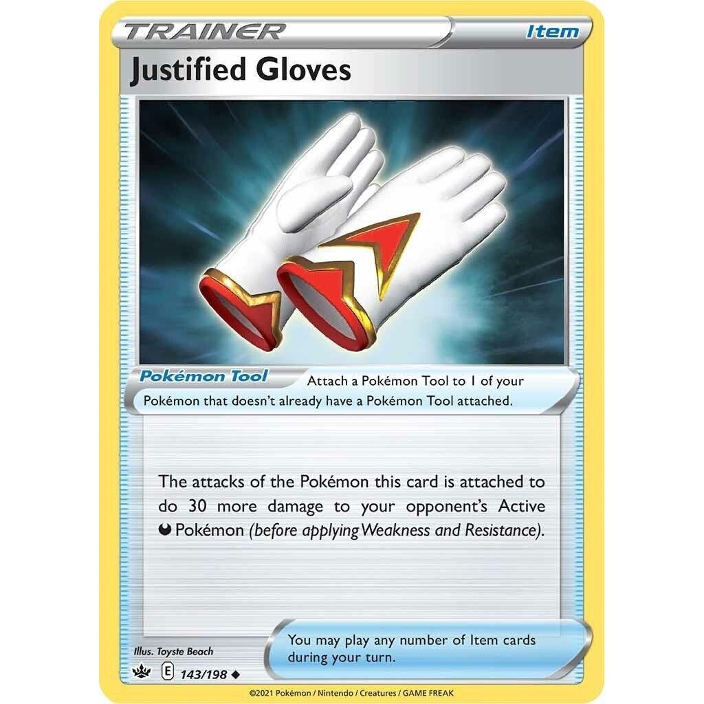 Justified Gloves (143/198) (SWSH06)
