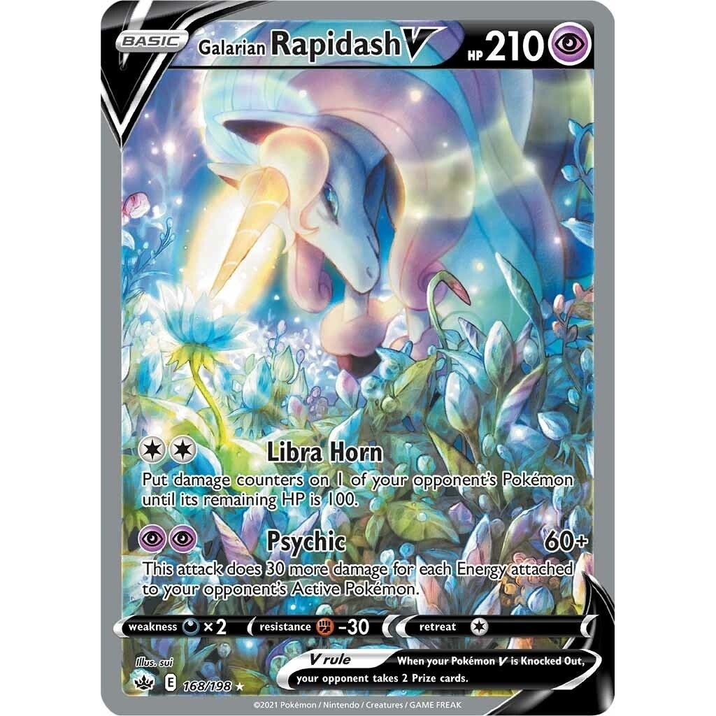 Galarian Rapidash V (Alternate Full Art) (168/198) (SWSH06)