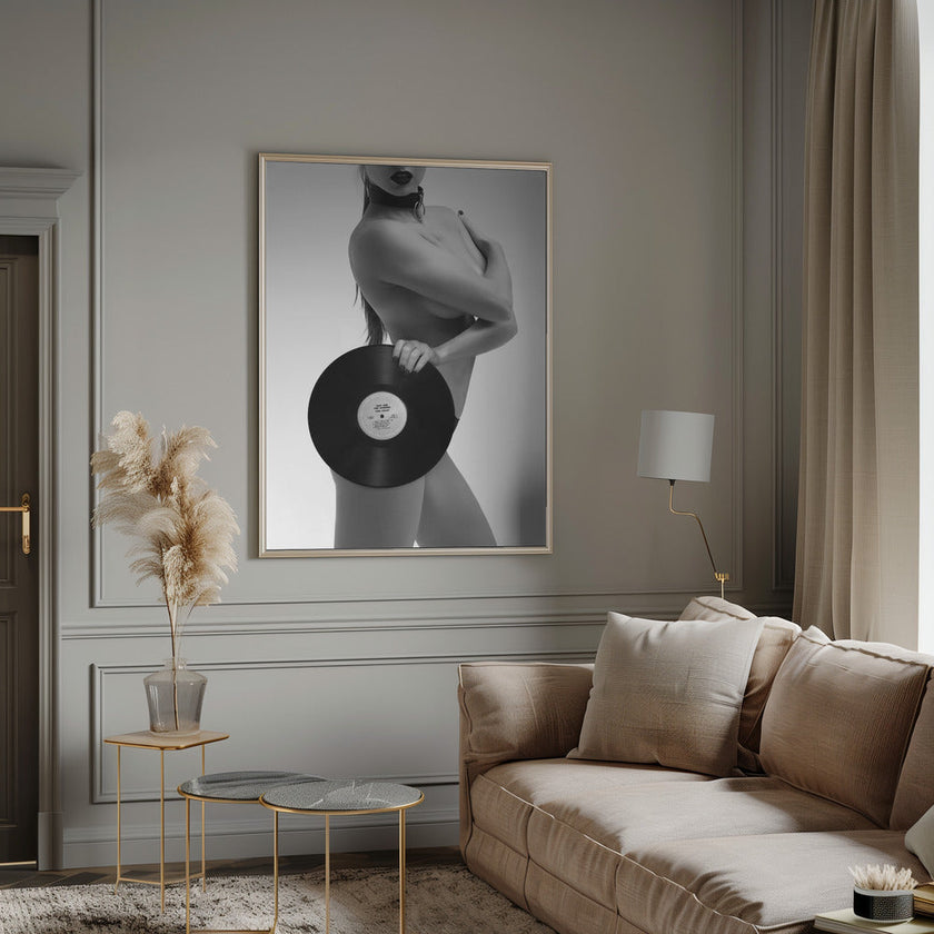 Impression sur toile d'art mural Raw Power