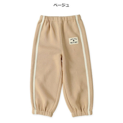 西松屋 ELFINDOLL 裏起毛サイドラインチケット付きロングパンツ 正規品