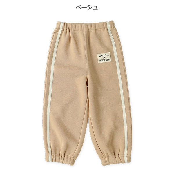 西松屋 ELFINDOLL 裏起毛サイドラインチケット付きロングパンツ 正規品