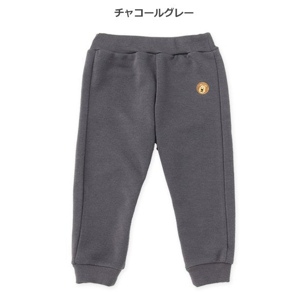 西松屋 ELFINDOLL 裏起毛ワンポイント刺繍パンツ 正規品