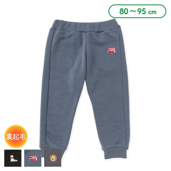 西松屋 ELFINDOLL 裏起毛ワンポイント刺繍パンツ 正規品