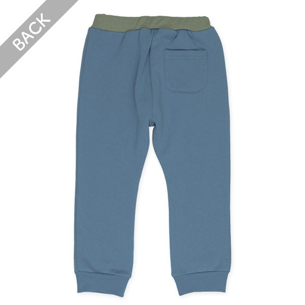 西松屋 ELFINDOLL 10分丈恐竜3カラーリブロングパンツ 正規品