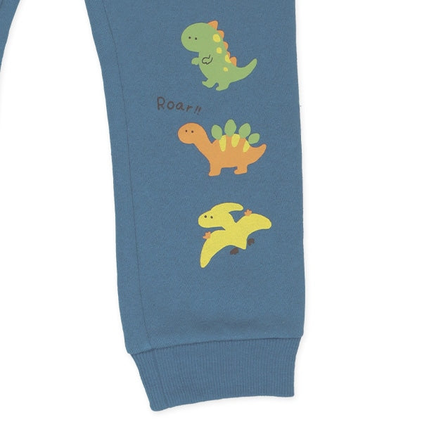 西松屋 ELFINDOLL 10分丈恐竜3カラーリブロングパンツ 正規品