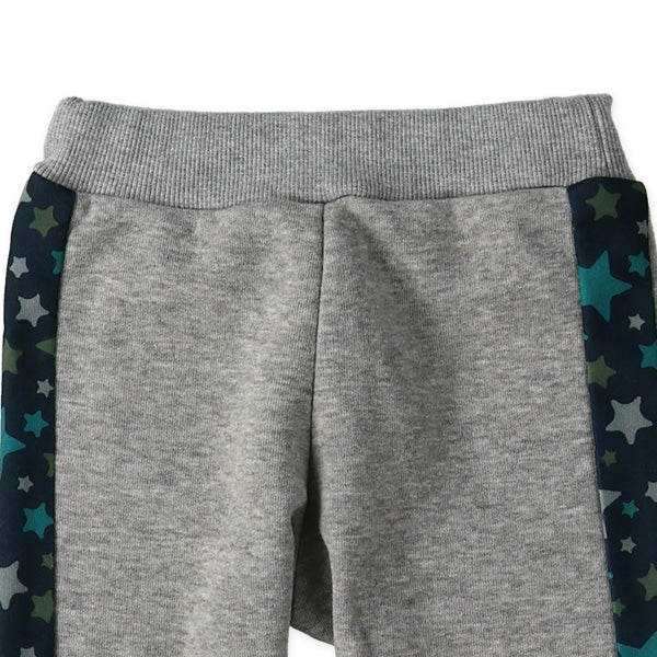 西松屋 ELFINDOLL 裏起毛星柄サイドラインパンツ 正規品