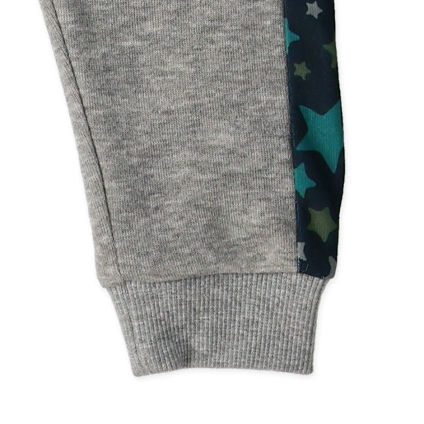 西松屋 ELFINDOLL 裏起毛星柄サイドラインパンツ 正規品