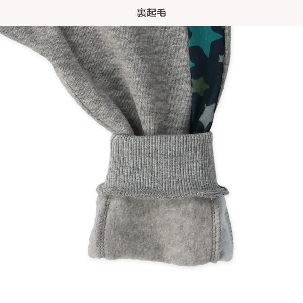 西松屋 ELFINDOLL 裏起毛星柄サイドラインパンツ 正規品