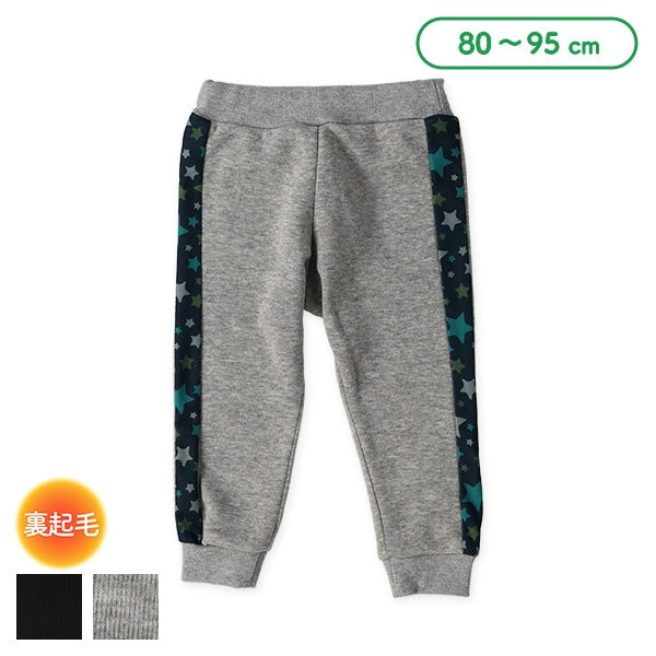 西松屋 ELFINDOLL 裏起毛星柄サイドラインパンツ 正規品