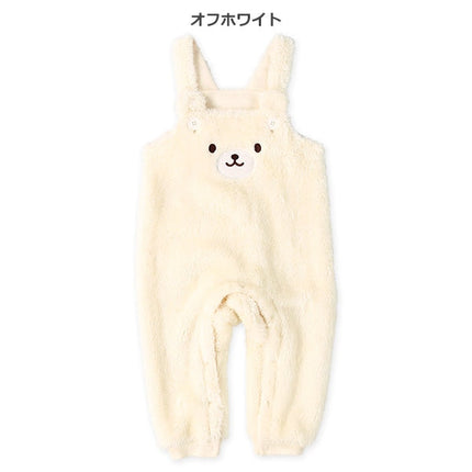 西松屋 ELFINDOLL ボアフリースくまサロペット 正規品