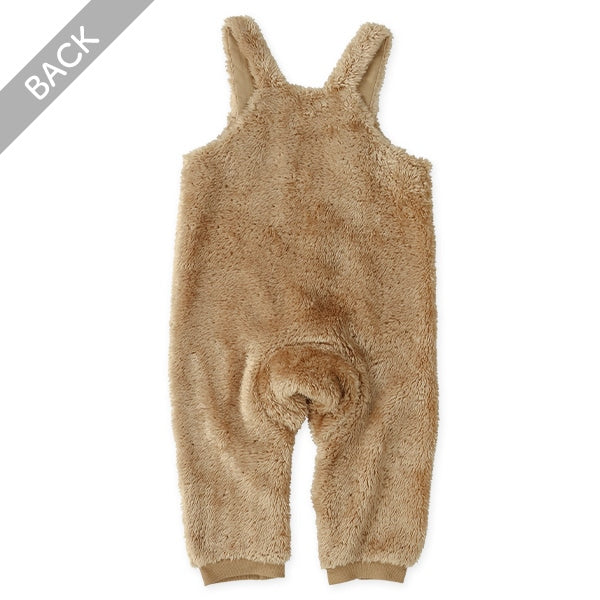 西松屋 ELFINDOLL ボアフリースくまサロペット 正規品