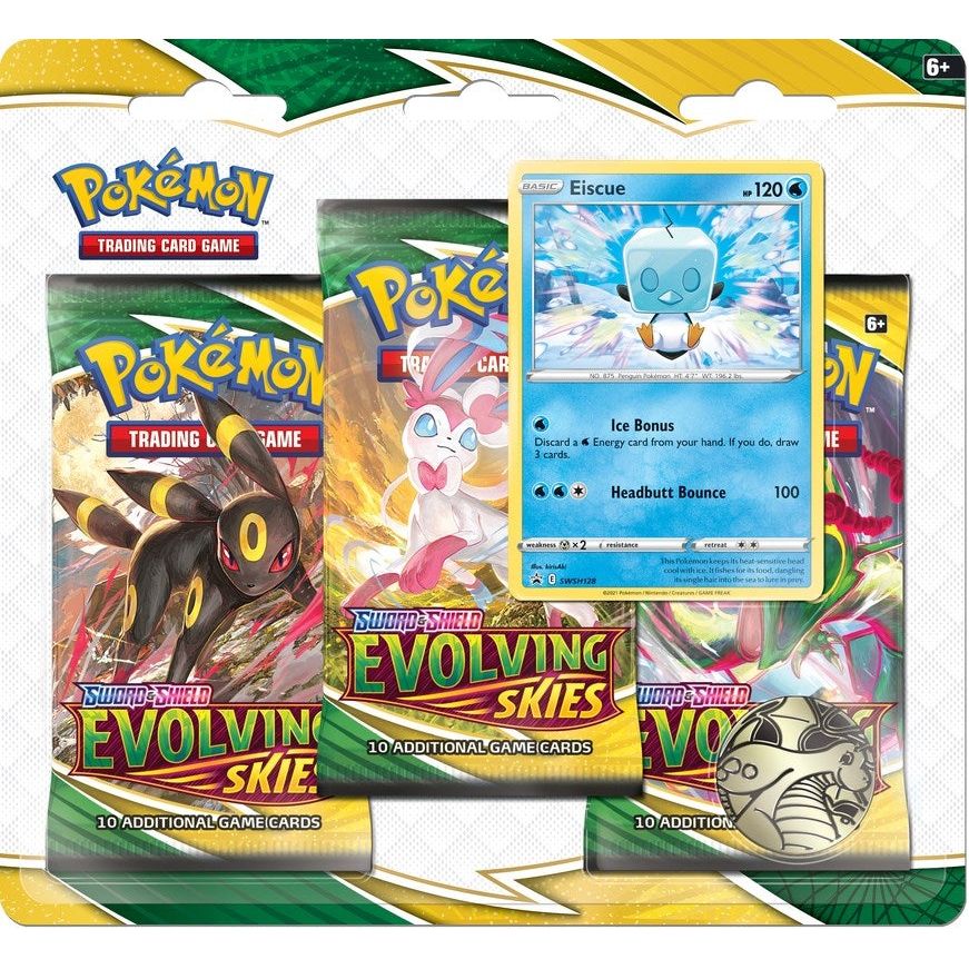 Evolving Skies 3 Pack Blister [Eiscue]