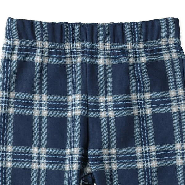 西松屋 裏ぽか チェック総柄パンツ 正規品