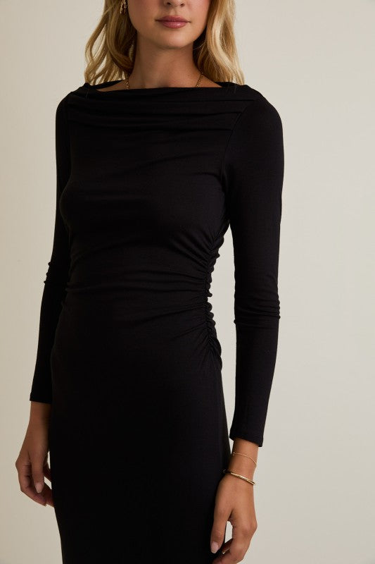 Amara Off-Shoulder Maxi Dress