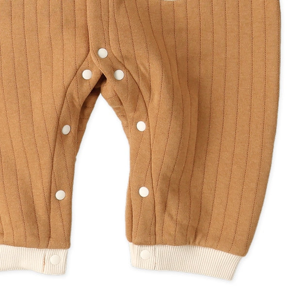 西松屋 ELFINDOLL キルトボア長袖カバーオール 正規品