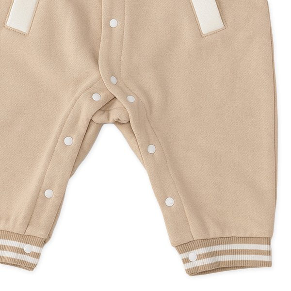 西松屋 ELFINDOLL 裏起毛アメカジ長袖カバーオール 正規品