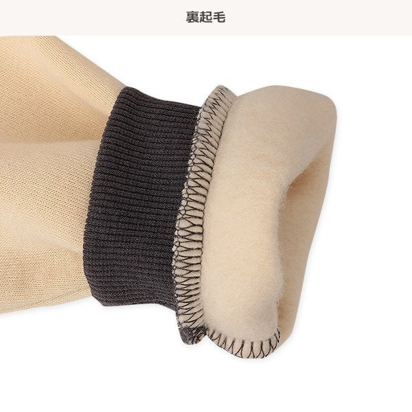 西松屋 ELFINDOLL 裏起毛アメカジくま長袖カバーオール 正規品