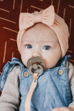 Chapeau turban | Rose poudré