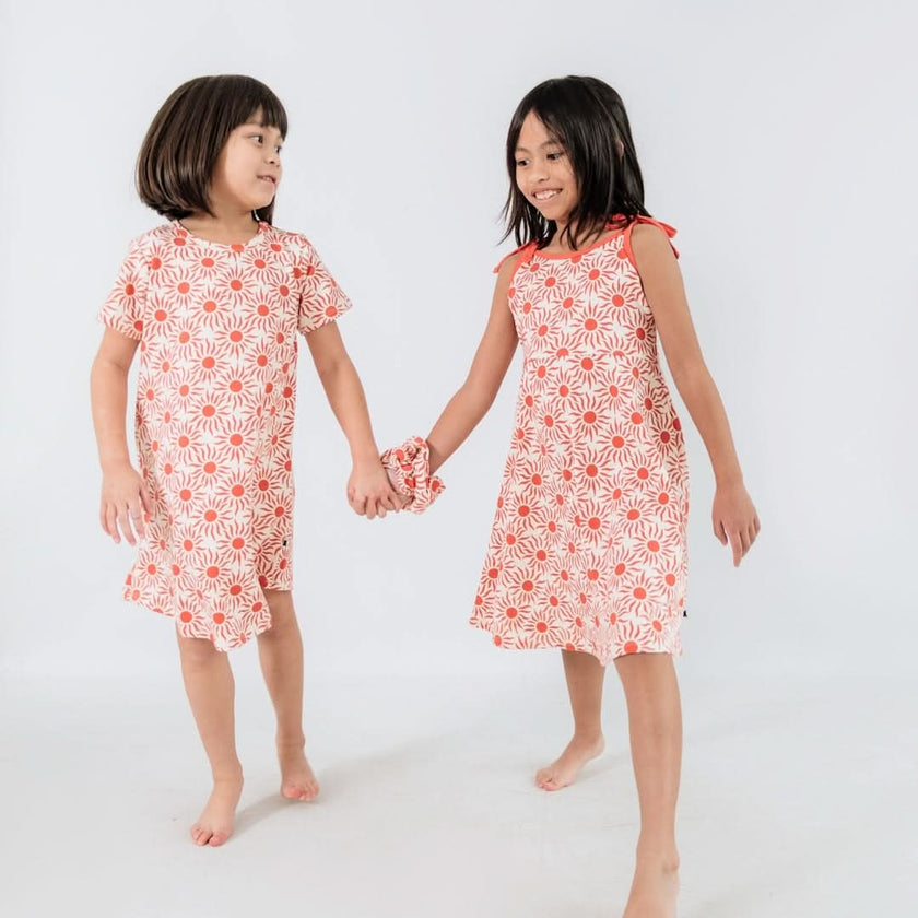Kids' Bamboo Bamboo Winslow Dress | Flamingo Fête